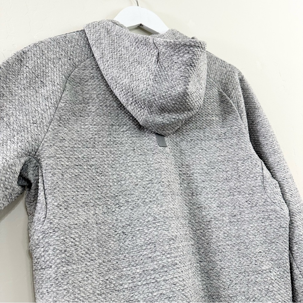 Lululemon At Ease Hoodie Heathered Melody Light Grey / Black - Picture 12 of 16